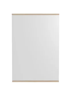 Rectangular wall mirror