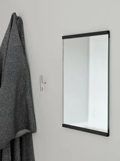 Rectangular wall mirror