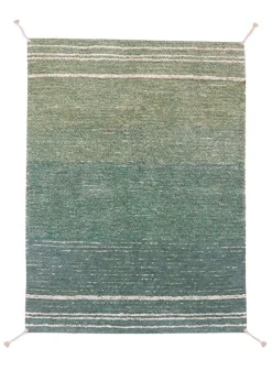 Reversible Rug Twin Vintage Blue