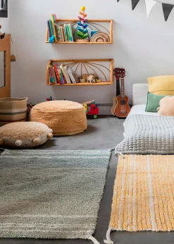 Reversible Rug Twin Vintage Blue