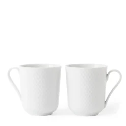 Rhombe cup with handle 33 cl 2 pcs.