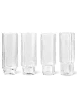 Ripple Long Drink Glass (Set of 4)