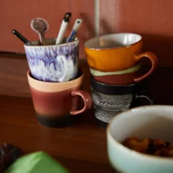 70s Americano Mugs (Set of 4)