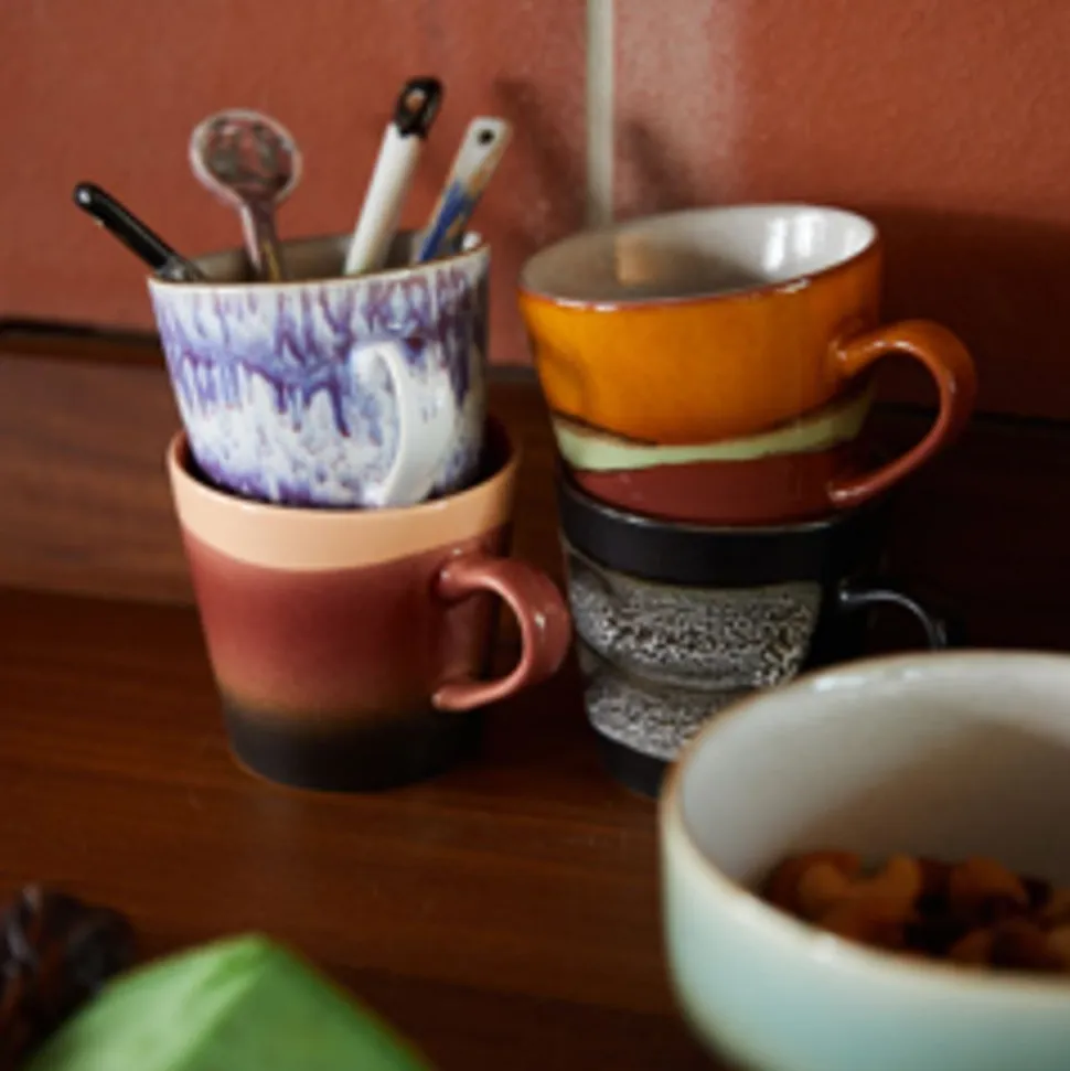 70s Americano Mugs (Set of 4)