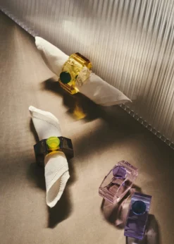 Shelby napkin rings, set of 2