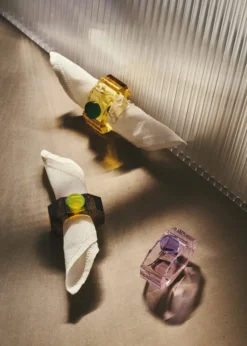 Shelby napkin rings, set of 2