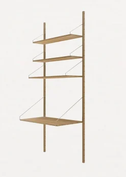 Shelf Library H1852 / Desk Section