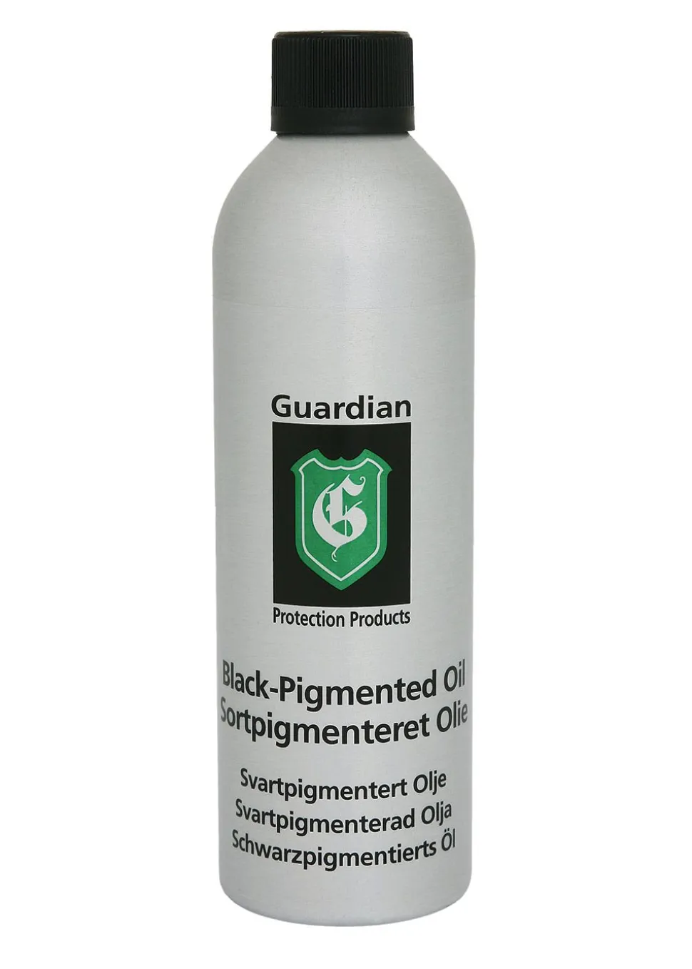 Sortpigmenteret olie