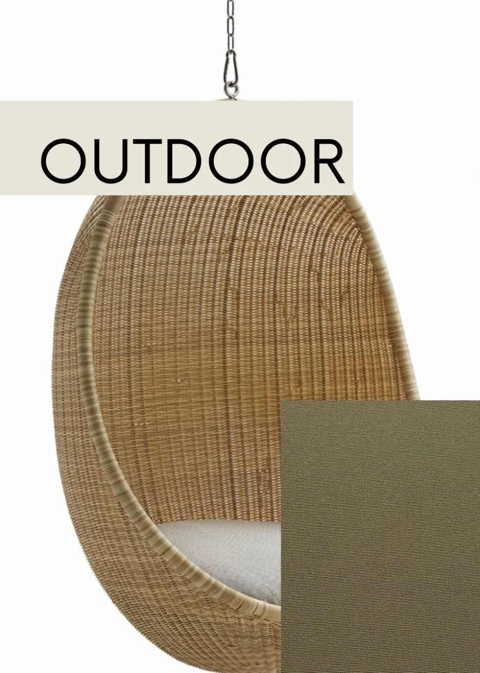 Spezial-Kissen für Hanging Egg Chair - Für draußen