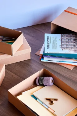 Storeit Storage Boxes Natural (set of 3)