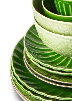 The Emeralds Ceramic Dinner Plate (Set of 2)