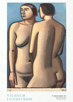 To stående modeller