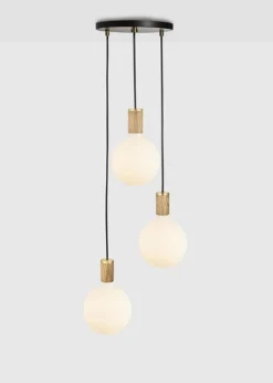 Triple Pendant - White/Black - Sphere IV