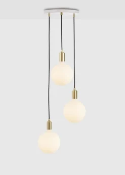 Triple Pendant - White/Black - Sphere IV