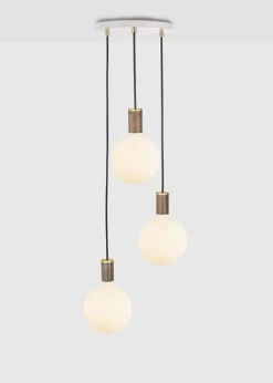 Triple Pendant - White/Black - Sphere IV