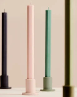 Tube Candleholder Concrete