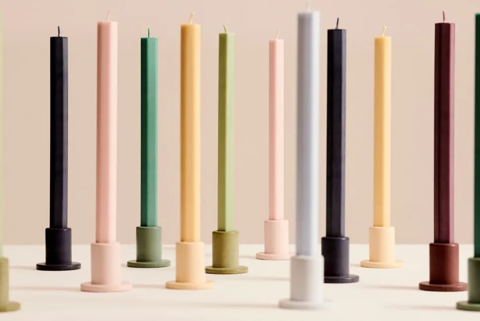 Tube Candleholder Concrete