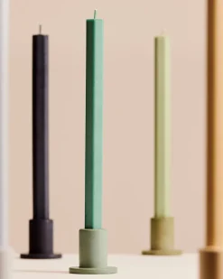 Tube Candleholder Concrete