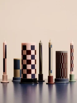 Tube Candleholder Concrete