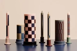 Tube Candleholder Concrete