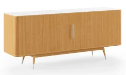 TV-Cabinet w. White Corian Top / AK 2730 by Nissen & Gehl
