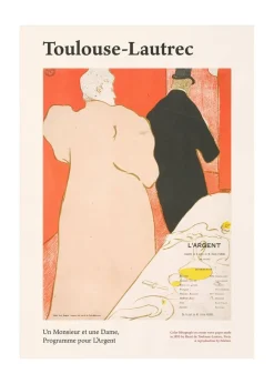 Un Monsieur et une Dame, Programme pour L'Argent Poster