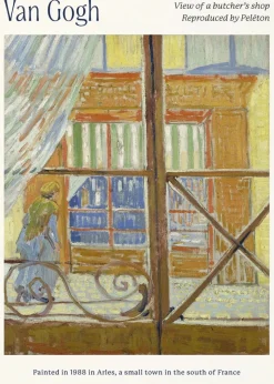 View of a butcher's shop