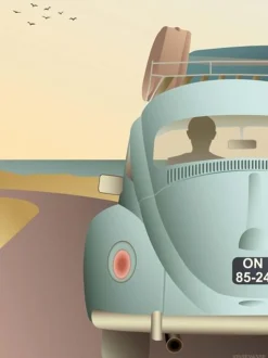 VW BEETLE - plakat