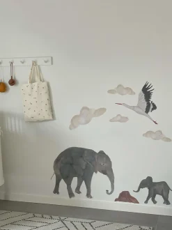 Wallsticker Elephant Baby