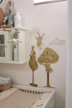 Wallsticker Emma the umbrella flyer