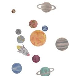 Wallsticker Solar system Multi
