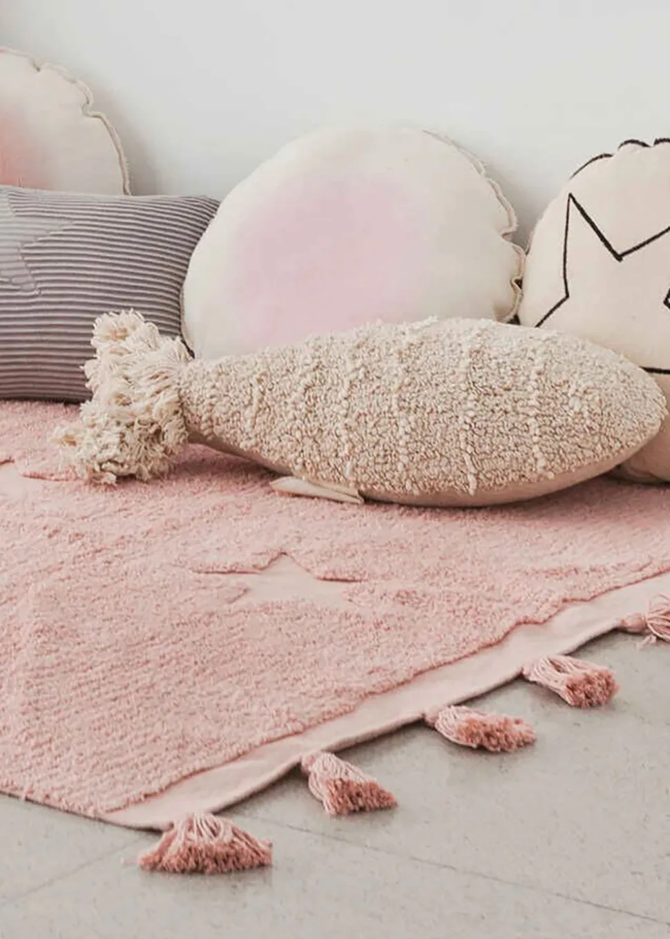 Washable Cushion Baby Fish