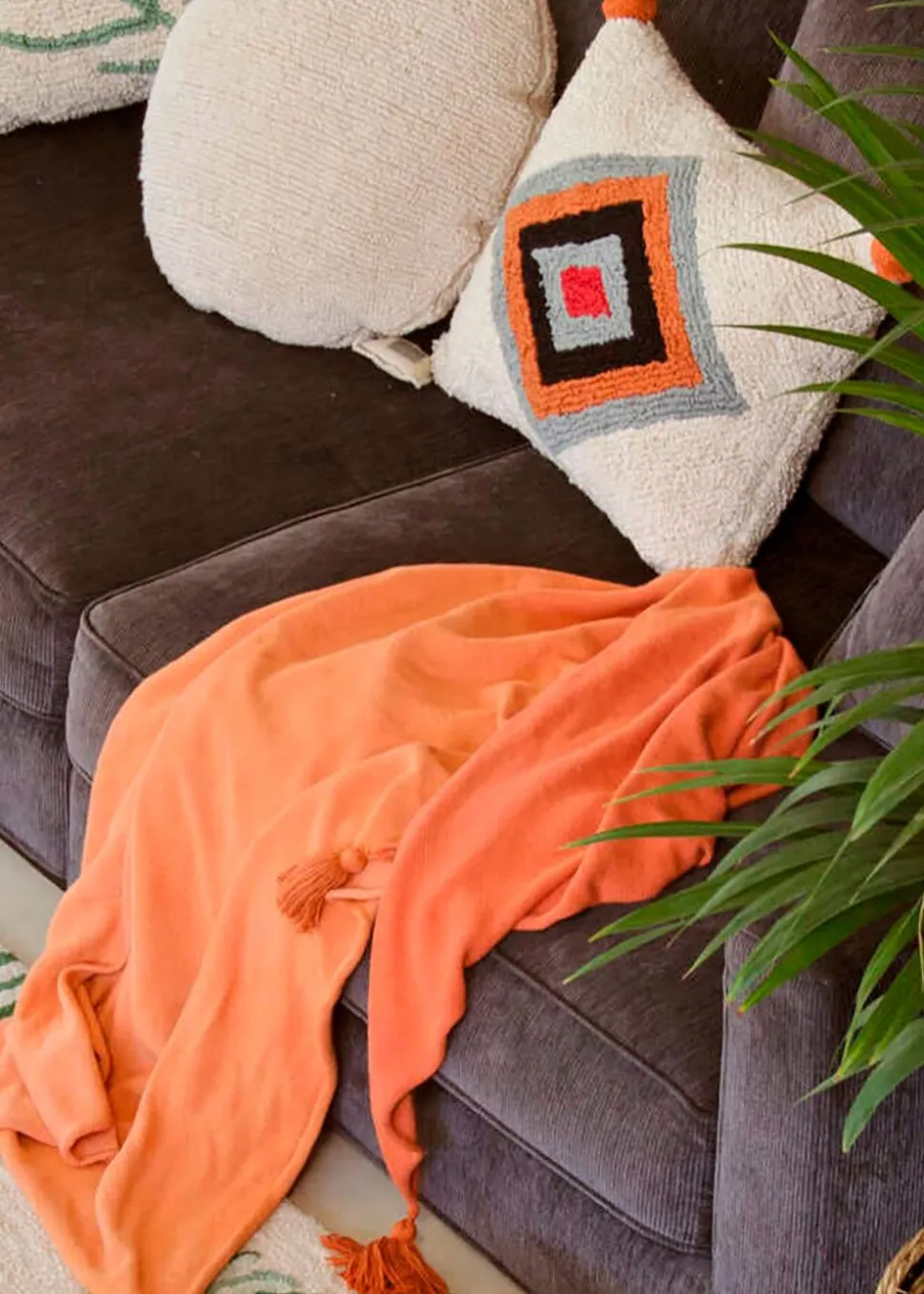 Washable Cushion Rhombus