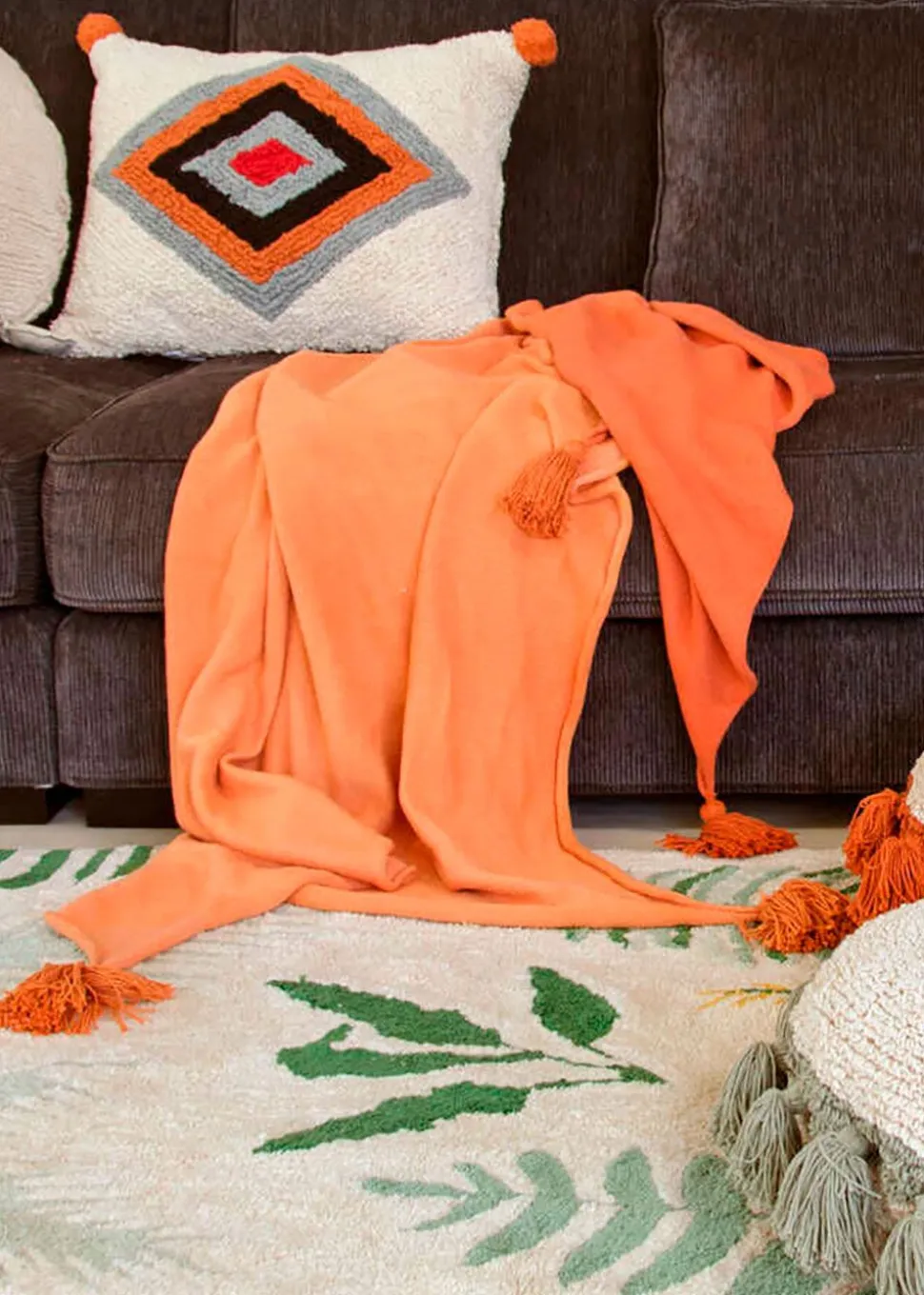 Washable Cushion Rhombus