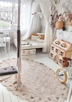 Washable Rug Pinecone