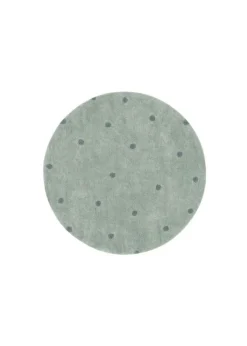 Washable Rug Round Dot