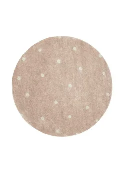 Washable Rug Round Dot