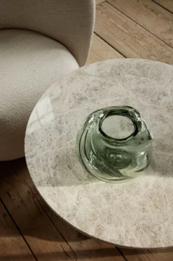 Water Swirl Round Vase