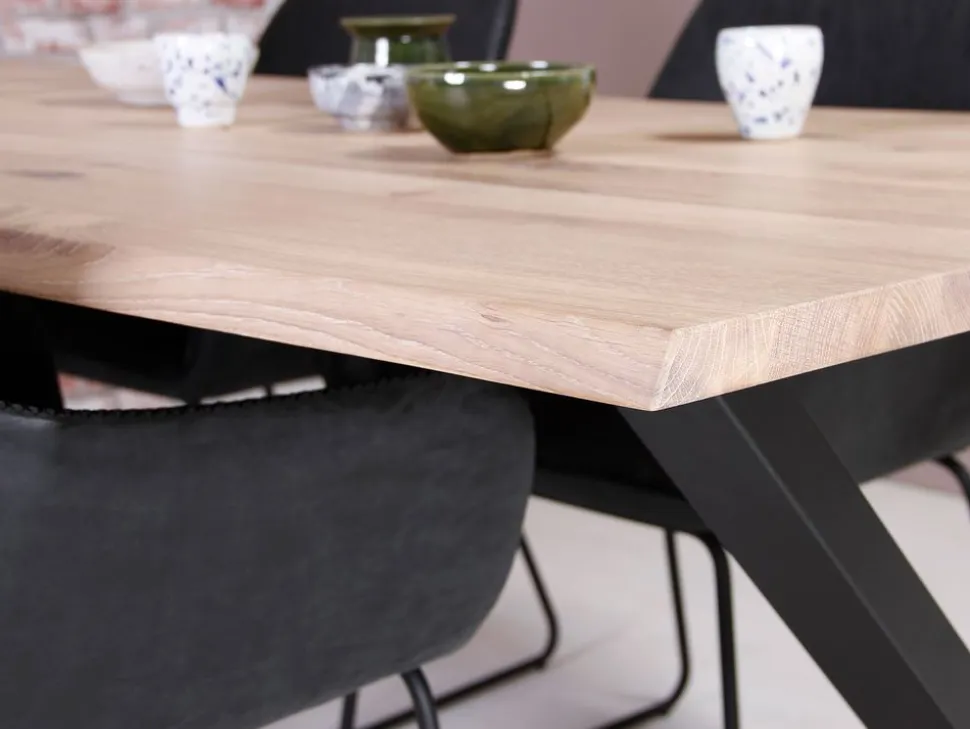 White Curve Dining Table Tabletop