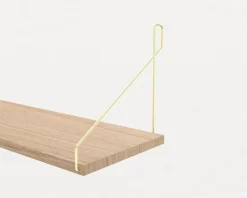 White Oiled Oak Shelf - 60 cm