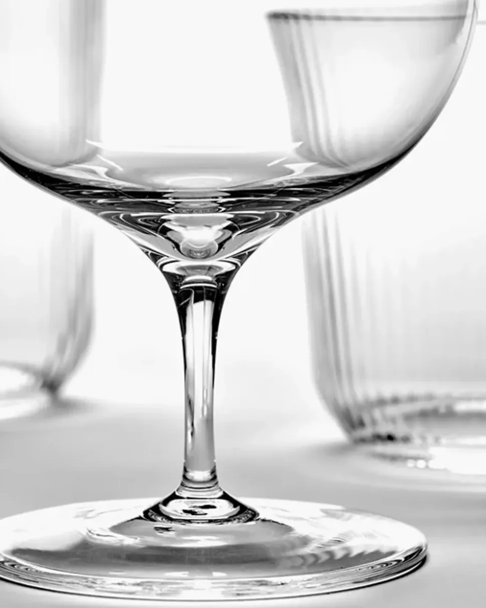 White Wine Glass Inku